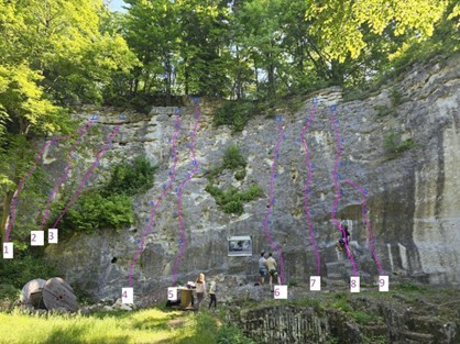 Nove smeri v plezališču PRUH, Ciringa Nove smeri v plezališču PRUH, Ciringa